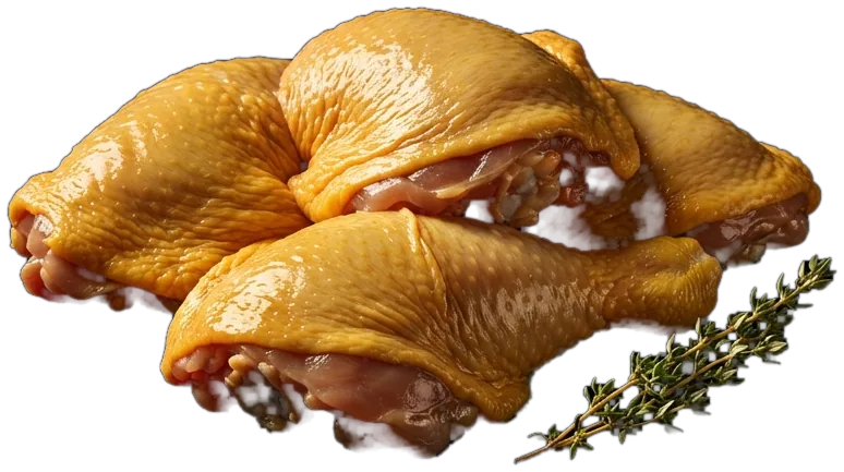 Muslo de pollo vasco